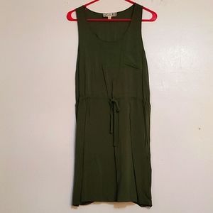 Women's Pink Republic Green Tank Mini Dress Medium